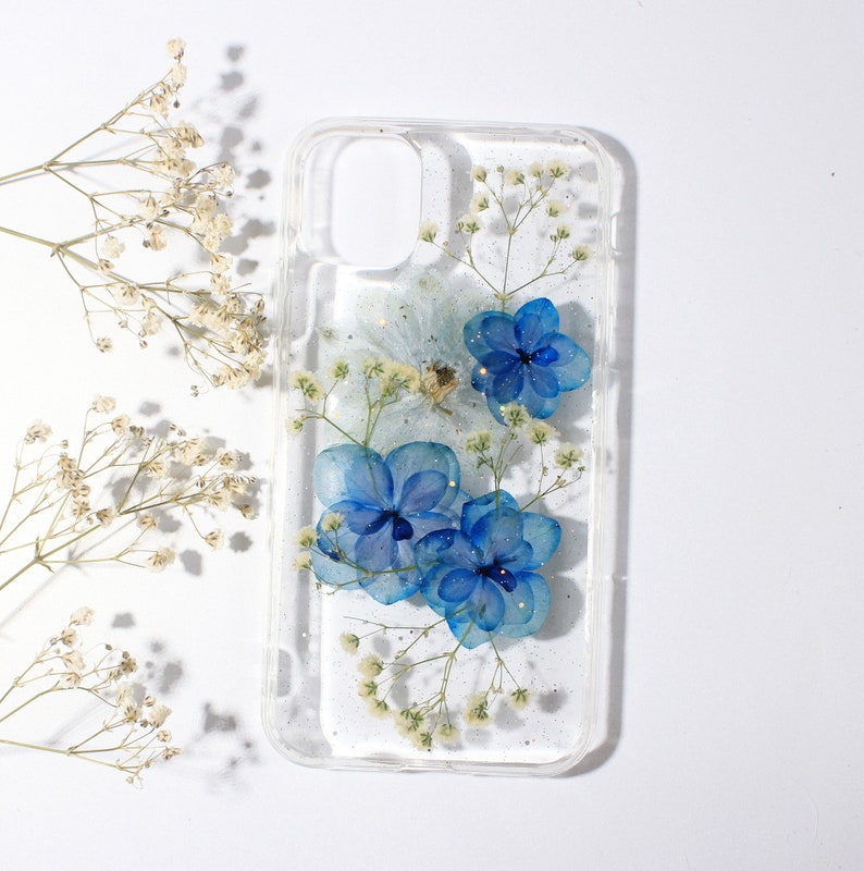Pressed Flower Phone Case iphone 11 Case Real Dried Floral Etsy