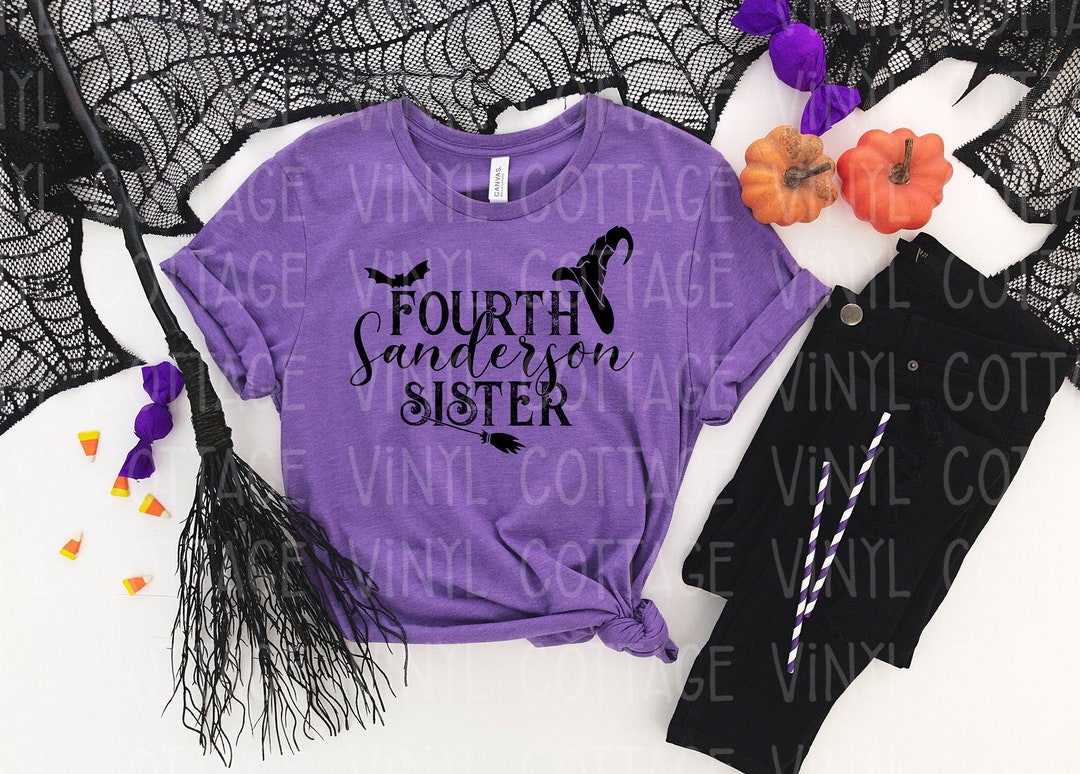 Cuarta Witch Sister Screen Print Transfer / DIY Fall Transfer Etsy España