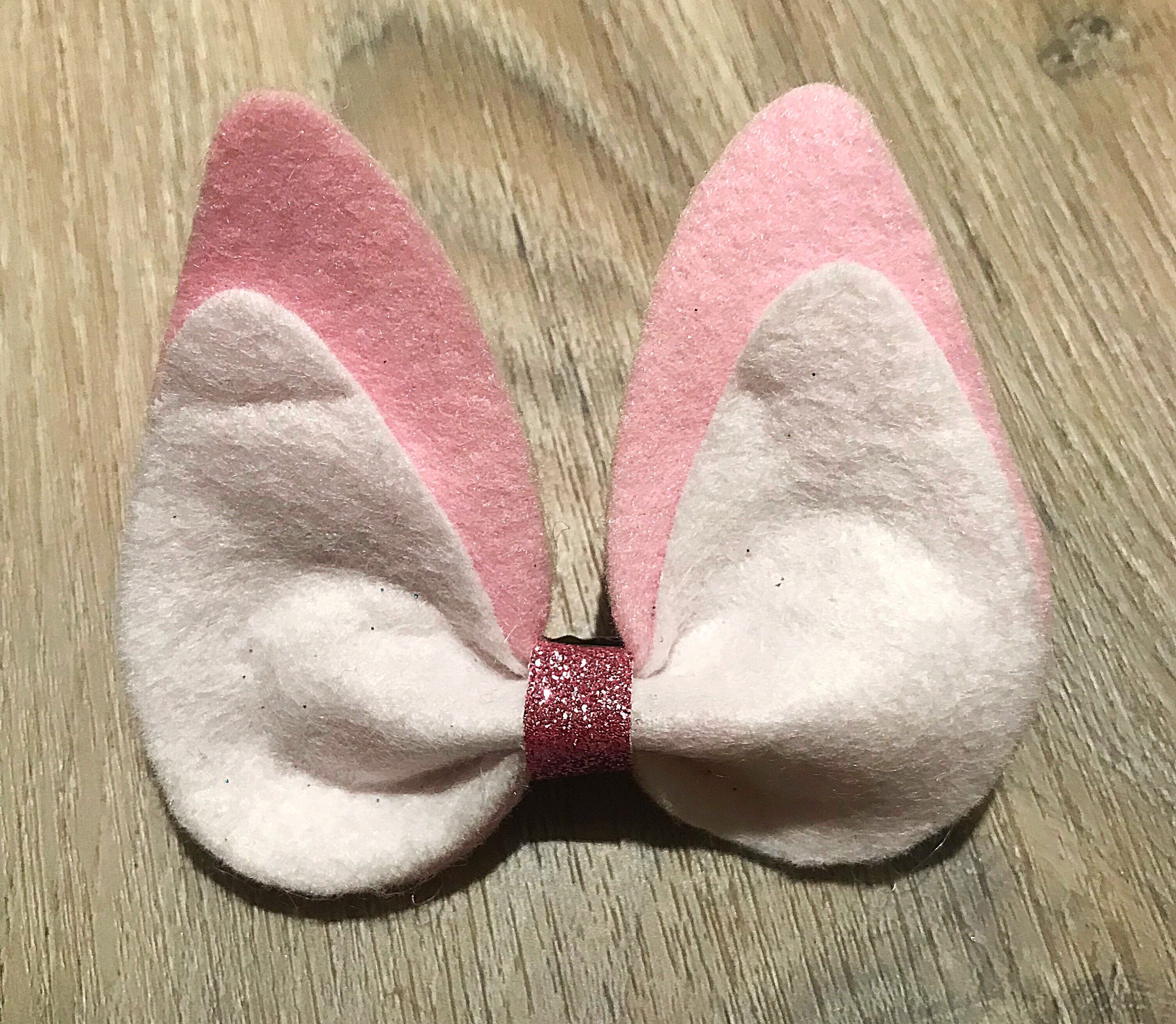easter basket stuffers bunny bow easter hair clips Bunny ears easter accessories