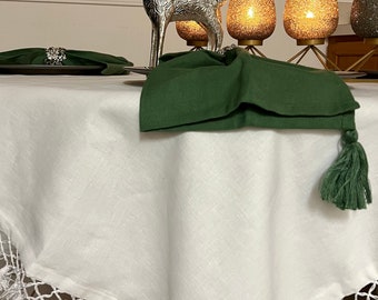 Linen tablecloths .Washed soft linen tablecloths.Custom design tablecloth.Natural dining tablecloths.Vintage tablecloth.