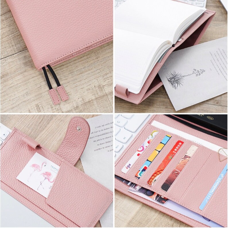 B6 100 Genuine Leather Planner Agenda B6 Stalogy cover Etsy