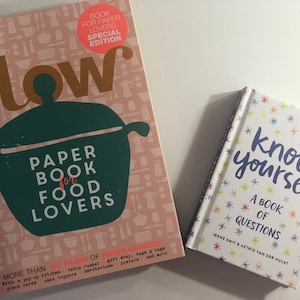 Bundel van twee boeken| Flow Book for Food Lovers EN FLOW Know Yourself boek| Gloednieuwe | Knutselbenodigdheden | Creativiteit | Mindfulness
