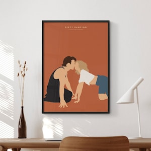 Dirty Dancing Movie Poster Digital Download | Minimalist Movie Poster | Wall Art Print | Printable Wall Art Print | Movie Print | Gift Idea