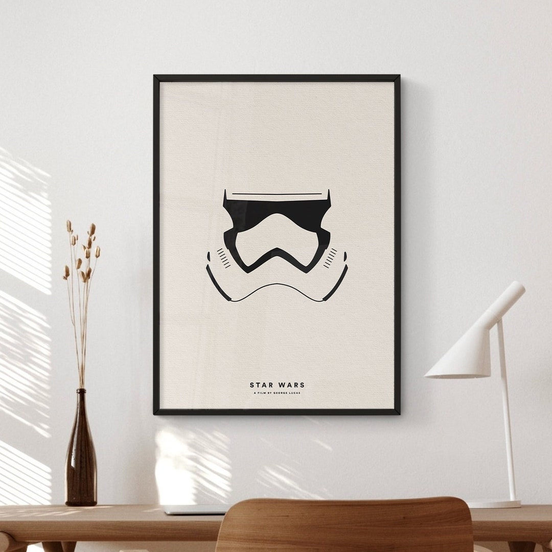 Poster Toile Star Wars – Art Print #202 – Personnages Comics