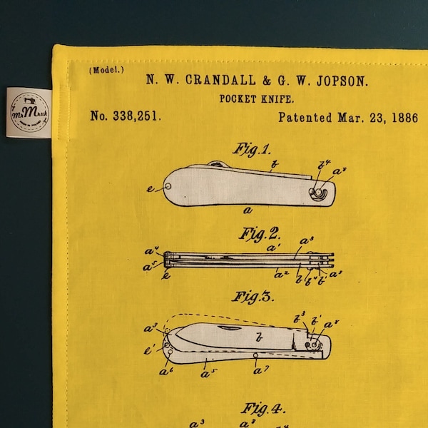 Pocket knife patent EDC hank