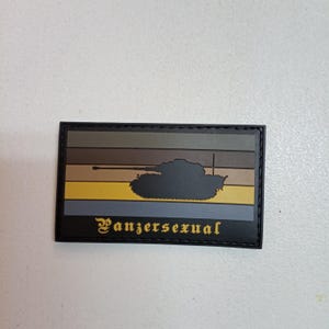 Panzersexual PVC morale patch