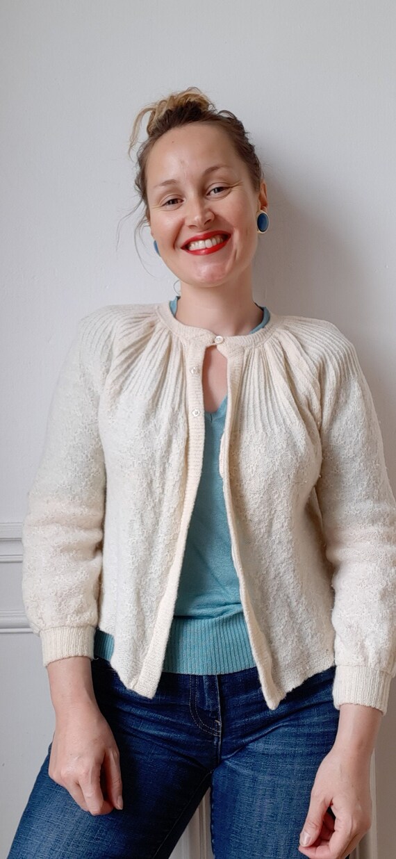 Vintage 50s short waistcoat