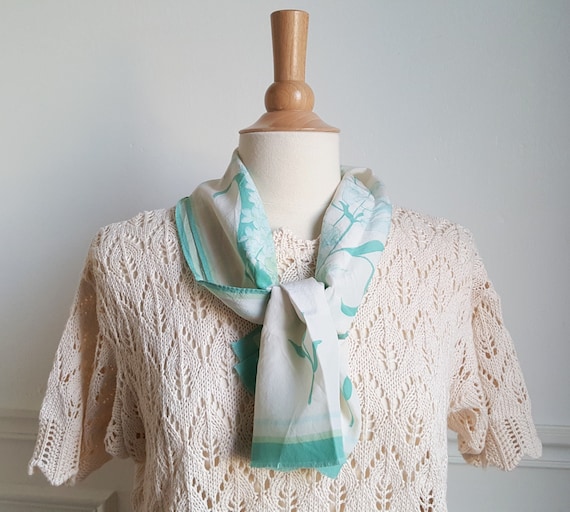Vintage 60s Jean Dessés scarf