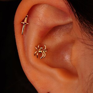 Spider Dermal Top Etsy