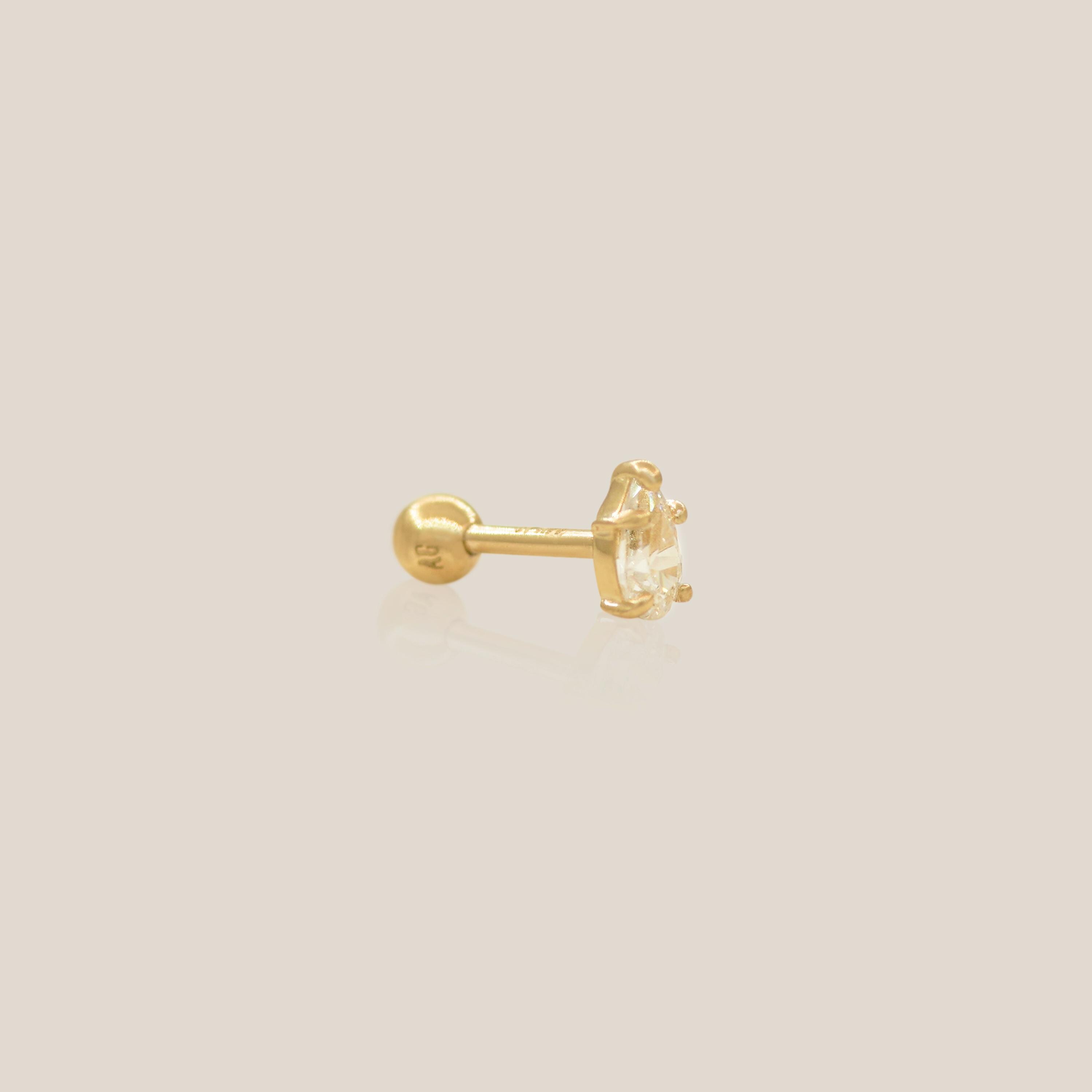 OUFER Aretes de hélice de 16G, joyería de piercing de