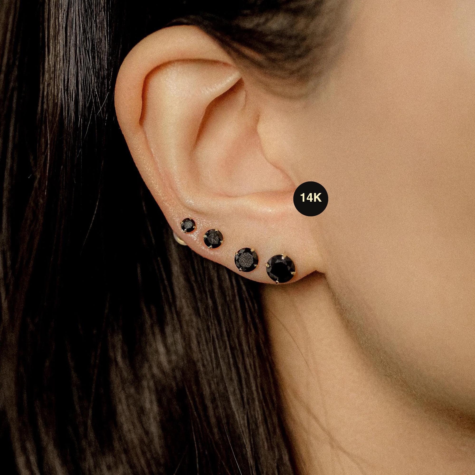 Black Daith Piercing - Main Image