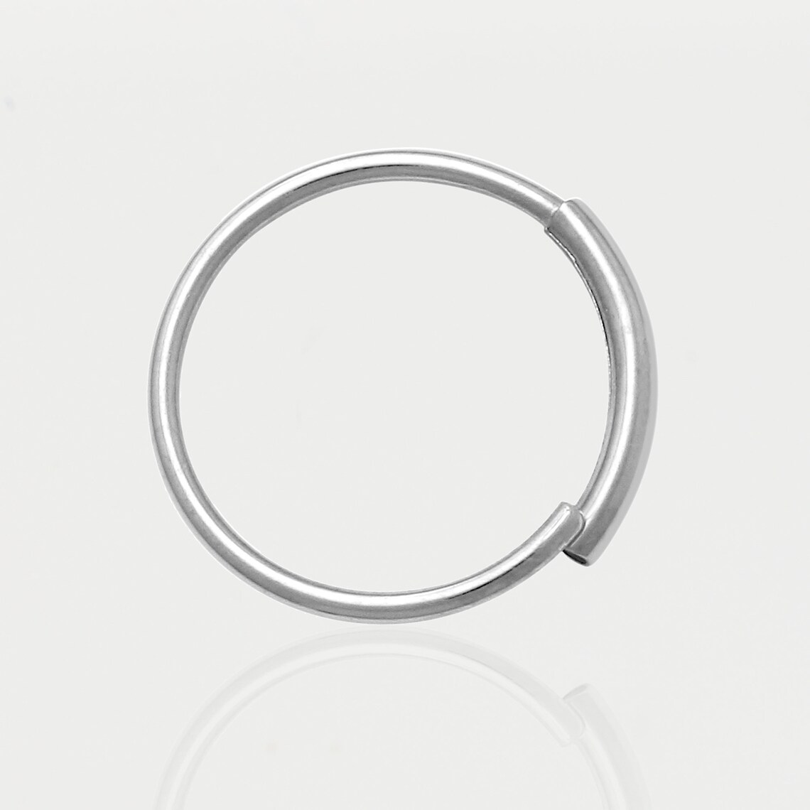 100 14K REAL Solid Gold Nose Hoop Ring Lip Eyebrow Etsy