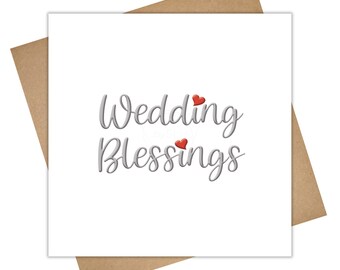 Wedding Blessings, Happy Ever After, blessed, hearts