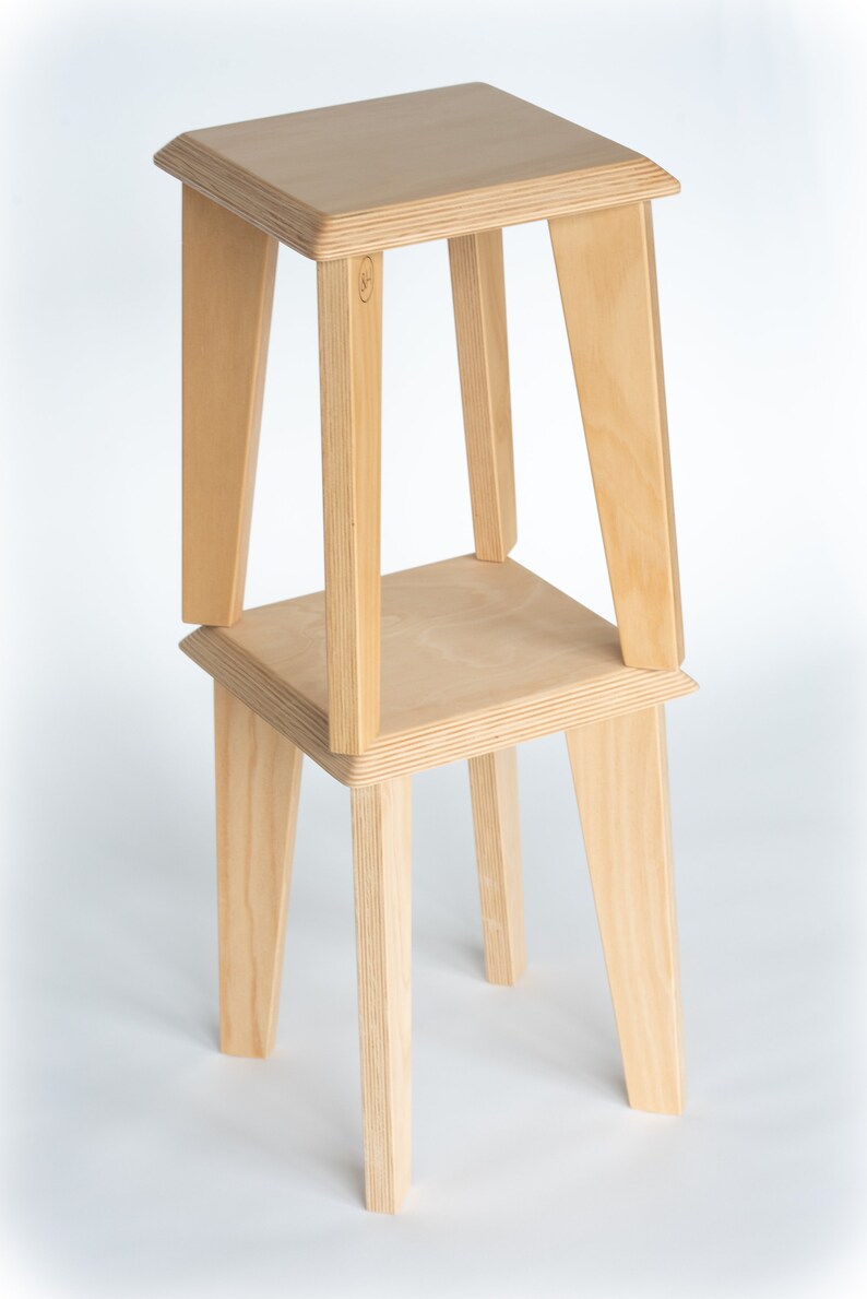 Simple Plywood Stool Etsy