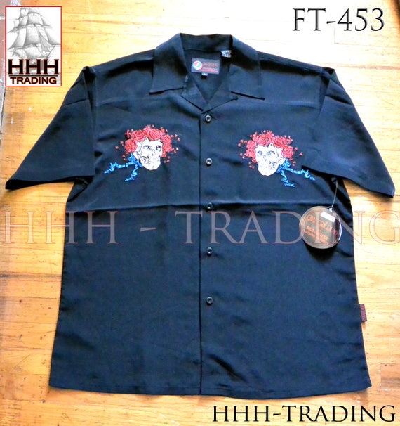 grateful dead button up shirt