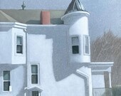 Urban Castle Study - Giclee archival print, signed by the artist.