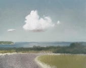 Cloud Study - Giclee archival print, signed by the artist.