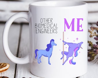 Cadeaux d'ingénieur biomédical, tasse à café d'ingénieur biomédical, tasse d'ingénieur biomédical, cadeaux d'anniversaire d'ingénieur biomédical pour hommes et femmes