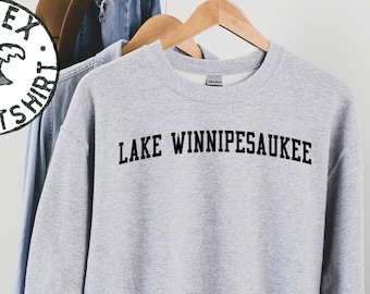 Lake Winnipesaukee Sweatshirt, Gifts, Funny Crewneck, Sweater Shirt, Jumper, Men Women, Him Her