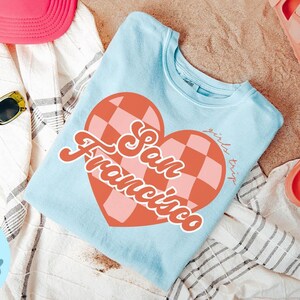 San Francisco California Shirts, Girls Trip Shirts, Girls Trip Favors, Friends Trip, Group Vacation Tee, Matching Tshirts