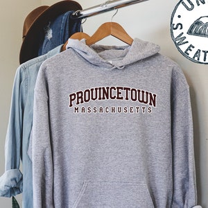 Provincetown Massachusetts MA Gifts, Hoodie, Funny Jumper, Hooded Sweatshirt, Him Her, Unisex Sweater Shirt