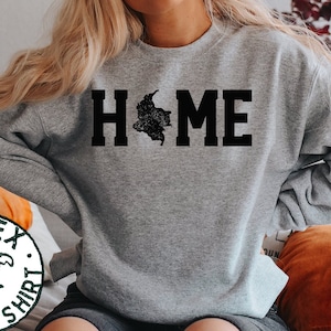 Colombia Colombian Home Moving Away Homesick Sweatshirt, Funny Sweater Shirt, Birthday Gifts for Men and Women