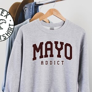 Mayo Addict Lover Mayonnaise Sweatshirt, Gifts, Funny Sweater Shirt, Jumper, Men Women, Him Her