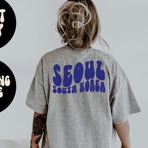 [ADD SEOUL] ★THE OCEAN PURE SILK T-SHIRT Aquamarine Printed Silk Shirt