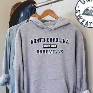 Asheville North Carolina NC Trip Vacation Gifts, Hoodie, Funny Jumper, Hooded Sweatshirt, Him Her, Unisex Sweater Shirt