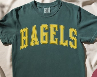 Vintage 1990s Brueggers Bagels Crewneck Sweatshirt / 90s Crewneck