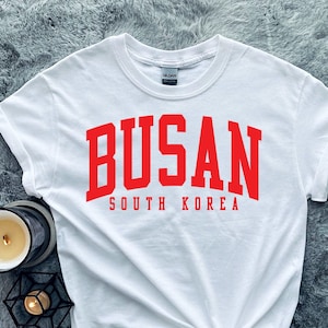 Busan South Korea Shirt, Gifts, Tshirt, Tees, T-Shirt, Unisex, Funny
