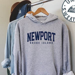Newport Rhode Island RI Moving Trip Vacation Gifts, Hoodie, Funny Jumper, Hooded Sweatshirt, Him Her, Unisex Sweater Shirt