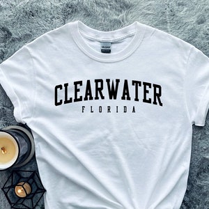 Clearwater Florida Shirt, Gifts, Tshirt, Tees, T-Shirt, Unisex, Funny