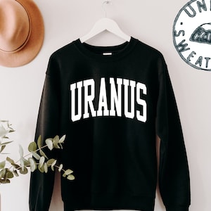 Urano Planeta Sudadera Espacial, Regalos, Camisa Suéter Divertida, Jersey, Hombres Mujeres, Él Ella