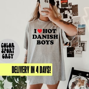 Danish Boys Denmark Wife Girlfriend Husband Boyfriend Shirt, Gifts ...