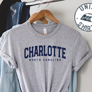 Charlotte North Carolina NC Trip Moving Vacation Shirt, Gifts, Funny Tee, Tshirt, Men Women, Him Her