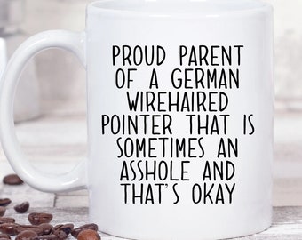 Deutsche Wirehaired Pointer Geschenke, Deutsche Wirehaired Pointer Kaffeetasse, Deutsche Wirehaired Pointer Tasse, Geburtstagsgeschenke für Männer und Frauen