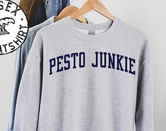 Pesto Sweatshirt, Geschenke, Rundhals, lustiger Pullover Shirt, Pullover, Männer Frauen, ihn für sie