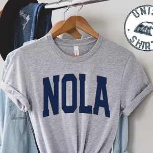 NOLA New Orleans Louisiana Moving Trip Vacation Shirt, Gifts, Funny Tee, Tshirt, Men Women, Him Her