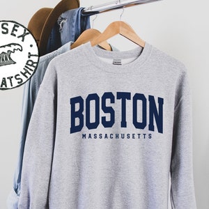 Boston Massachusetts Moving Trip Vacation Sweatshirt, Gifts, Funny Sweater Shirt, Jumper, Men Women, Him Her