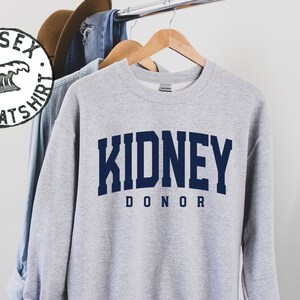 Nierdonor bedankje waardering sweater, geschenken, grappige trui, shirt, trui, mannen vrouwen, hem zij