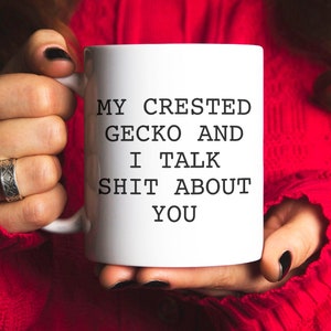 Crested Gecko Gifts Crested Gecko Coffee Mug Funny Reptile Lovers Gift