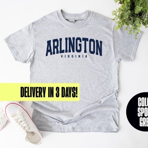 Arlington Virginia VA Shirt, Gifts, Tshirt, Tees, T-Shirt, Unisex, Funny, Express