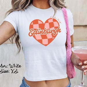 Edinburgh Scotland Baby Tee, Girls Trip Shirts, Matching Tshirts, Group Shirts, Sisters Trip Tshirt, Friends Trip, Trendy Summer