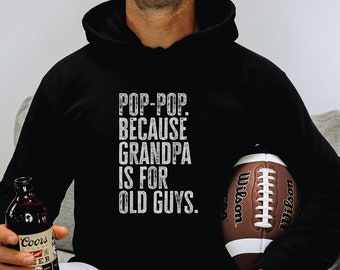 Sudadera con capucha para abuelo, regalo divertido para el Día del Padre, ideal para hombres y mujeres.