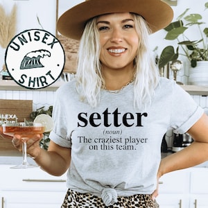 Setter Definition Volleyball Shirt, Funny Tee, T-shirt, Birthday Gifts for Men and Women