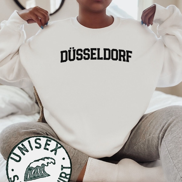 Dusseldorf Germany Moving Away Sweatshirt, Funny Sweater Shirt, Birthday Gifts for Men and Women