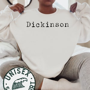 Emily Dickinson Book Lover Poetry Feminist Bookish Sweatshirt, Funny Sweater Shirt, Birthday Gifts for Men and Women