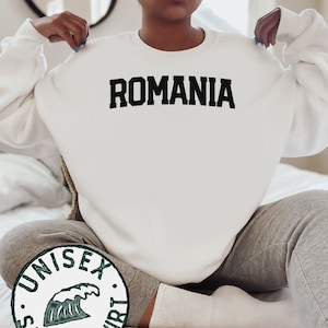 Romania Romanian Local Moving Away Sweatshirt, Funny Sweater Shirt, Birthday Gifts for Men and Women