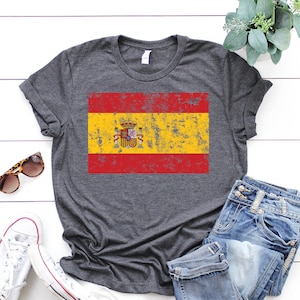 Spain Shirt, Spain Flag, Spain Tshirt, Spanish Shirt, Spain Gift